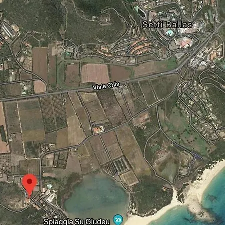 Appartement Elisa Chia 200 M Su Giudeu Domus De Maria